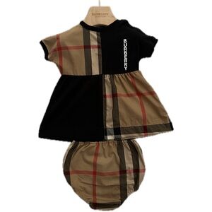 Burberry Baby Girl 2 Piece Set